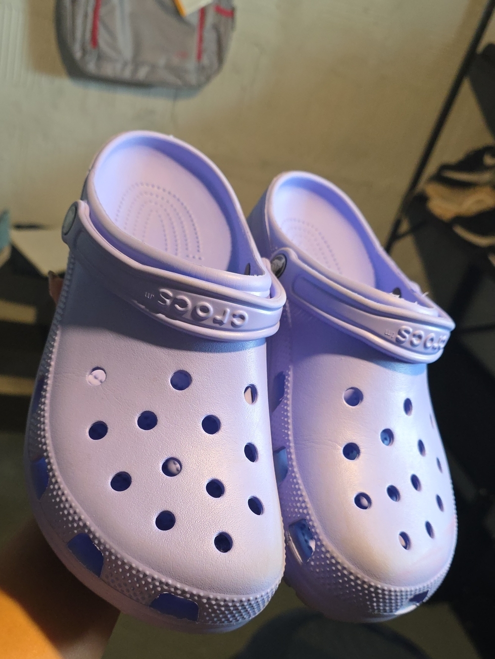 CROCS Classic Clogs in Lavender Purple